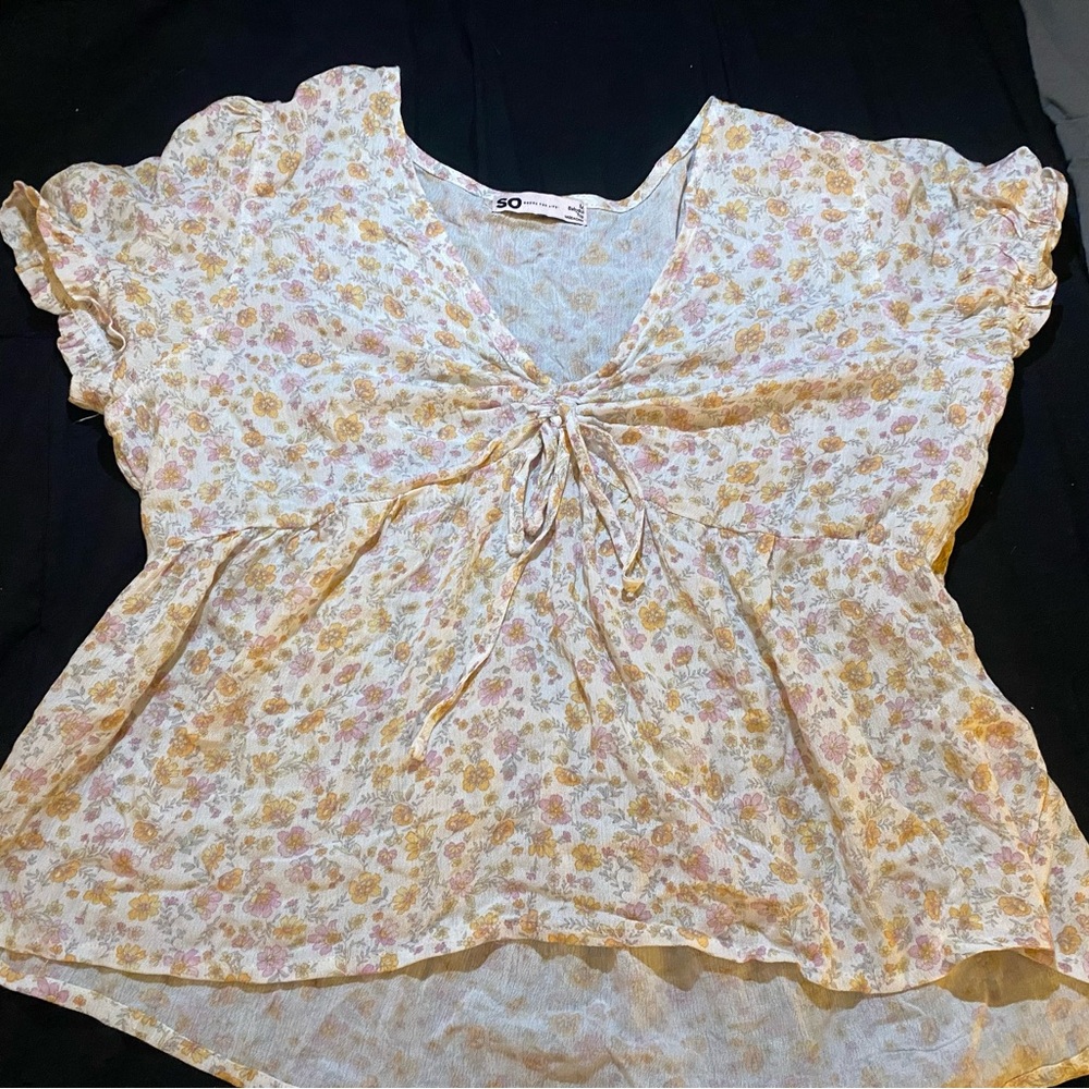 SO babydoll top